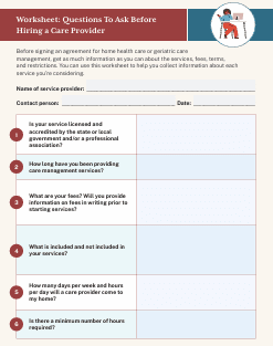 image - caregiver questions worksheet