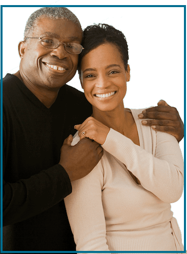 dad and adult daughter