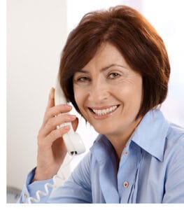 SHIP counselor on the phone - State Health Insurance Program